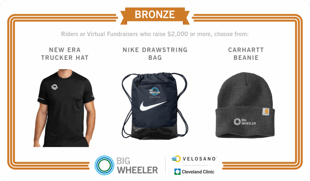 2025 Bronze Level Big Wheeler Swag