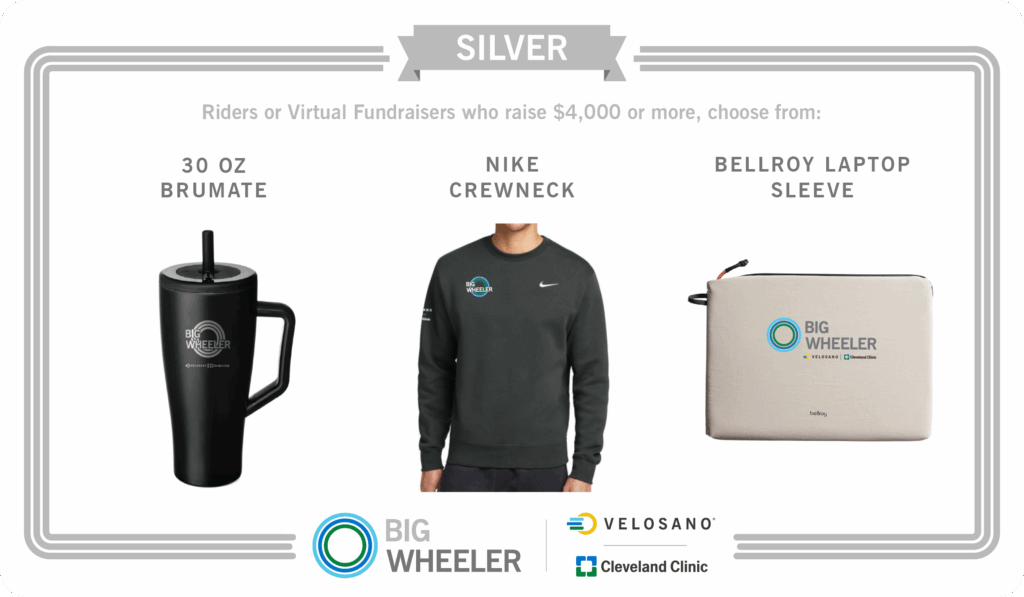 2025 Silver Level Big Wheeler Swag